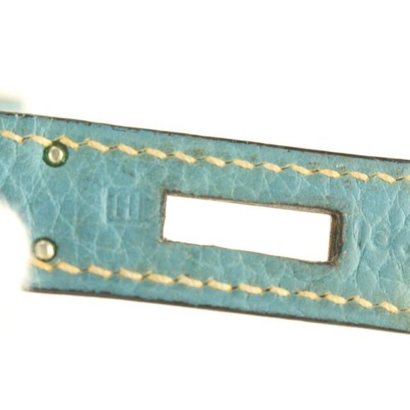 Hermès Blue Jean Togo Leather Birkin 35 PHW 6H1028 - Picture 3 of 12